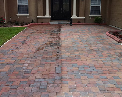 Pavers Cleaning & Sealing